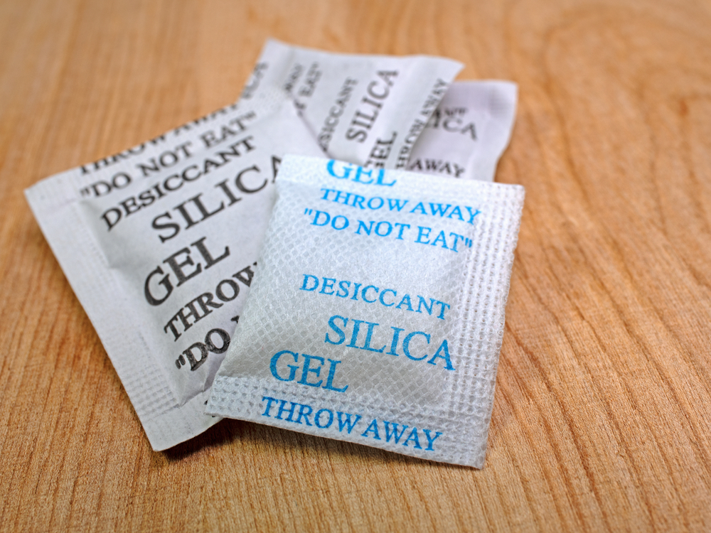 Practical uses of your old silica gel packets
