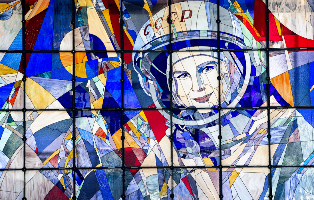 The space woman